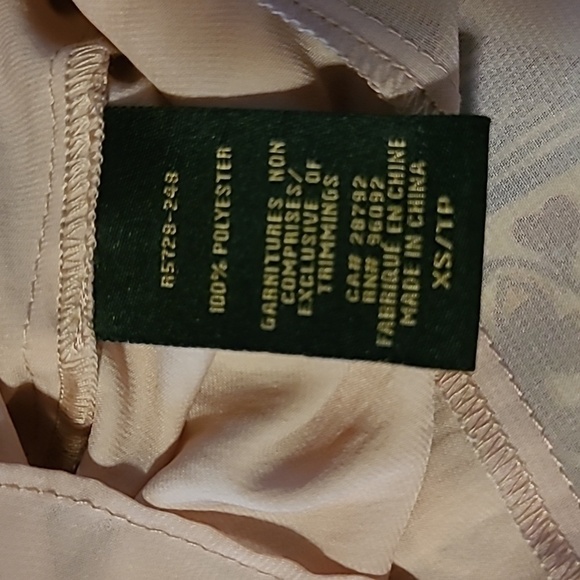 NWT* Renuar* Blouse* Mauve* Sz XS - Picture 8 of 8